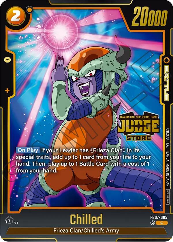 Chilled (Judge Pack (Store Judge) 05) FB07-085 card from Tournament and Championship Promos
