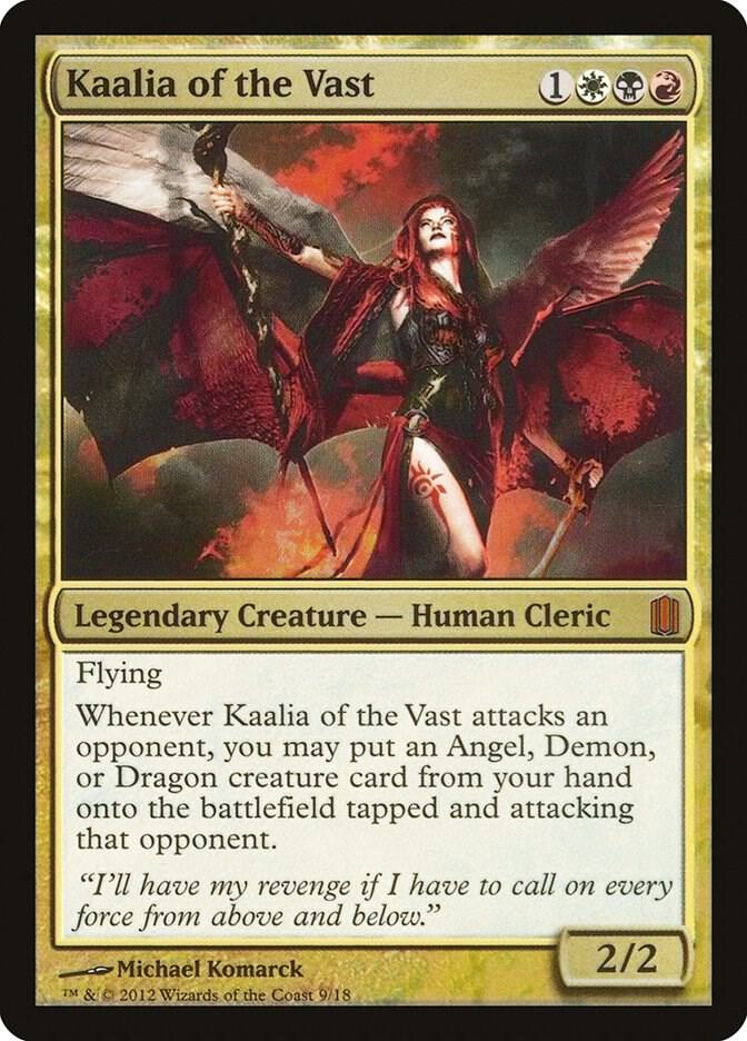 Kaalia of the Vast 9 card from Commander's Arsenal