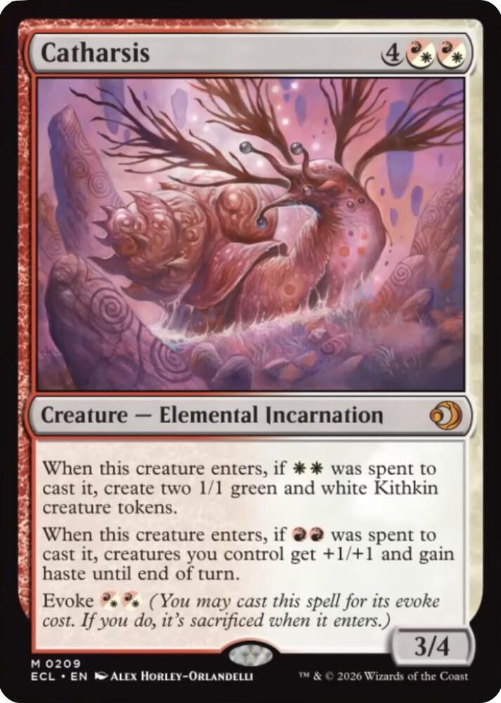 Catharsis 209 card from Lorwyn Eclipsed