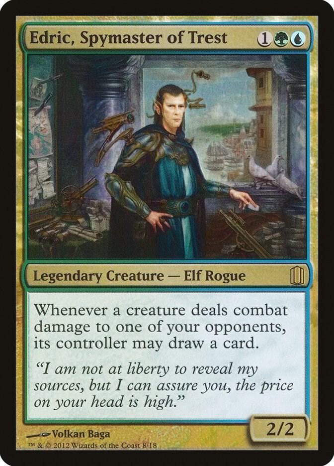 Edric, Spymaster of Trest 8 card from Commander's Arsenal
