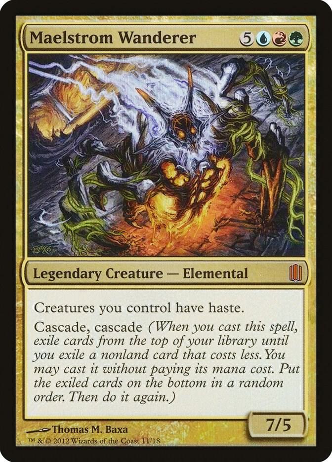 Maelstrom Wanderer 11 card from Commander's Arsenal