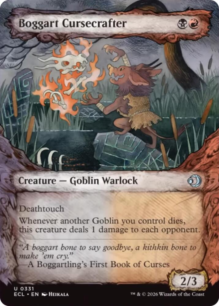 Boggart Cursecrafter (Showcase) 331 card from Lorwyn Eclipsed