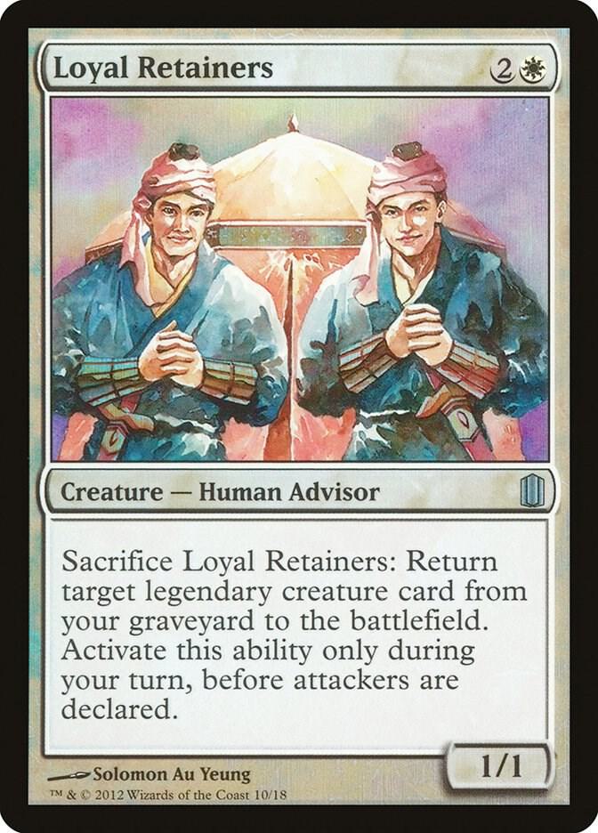 Loyal Retainers 10 card from Commander's Arsenal