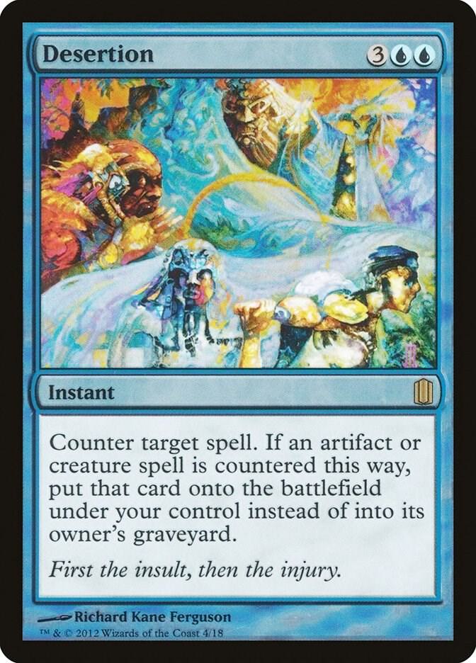 Desertion 4 card from Commander's Arsenal