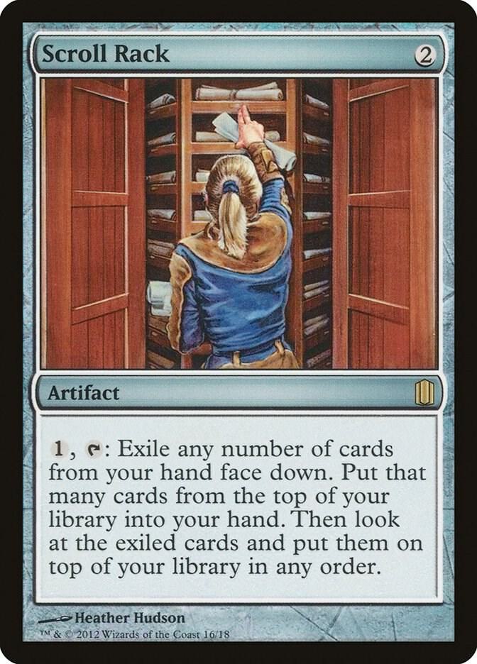 Scroll Rack 16 card from Commander's Arsenal