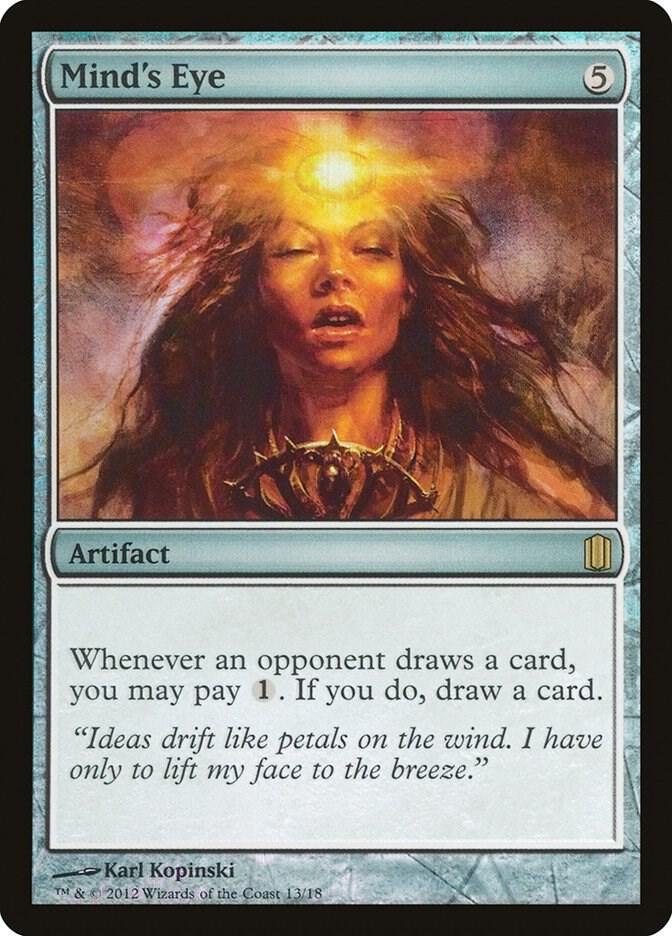 Mind's Eye 13 card from Commander's Arsenal