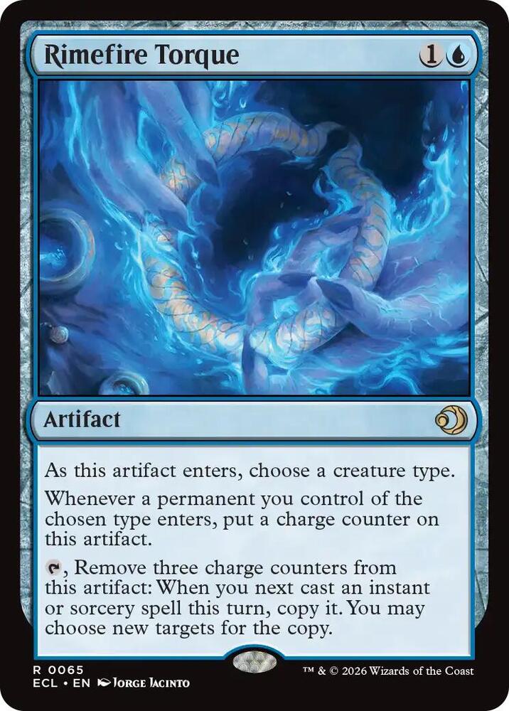 Rimefire Torque 65 card from Lorwyn Eclipsed
