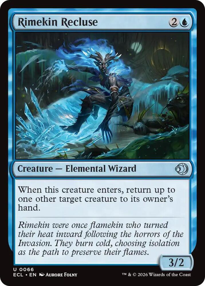 Rimekin Recluse 66 card from Lorwyn Eclipsed
