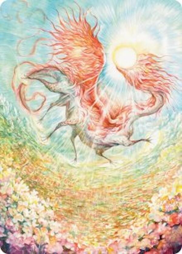 Eirdu, Carrier of Dawn Art Card 30 card from Art Series: Lorwyn Eclipsed