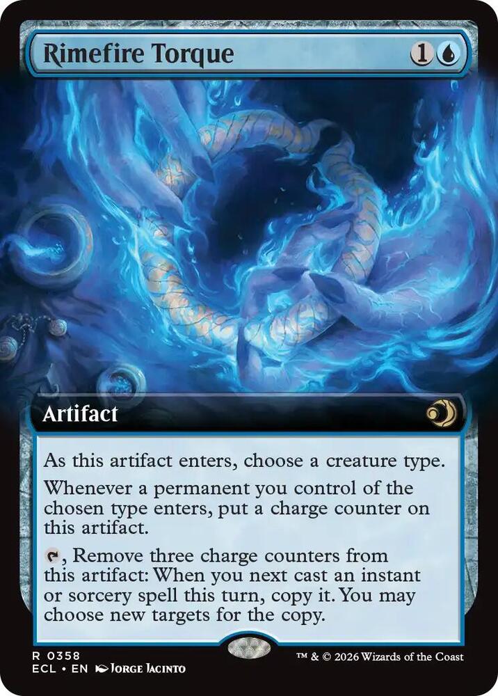 Rimefire Torque (Extended Art) 358 card from Lorwyn Eclipsed