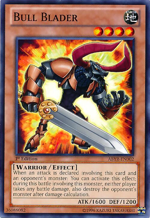 Bull Blader ABYR-EN002 card from Abyss Rising