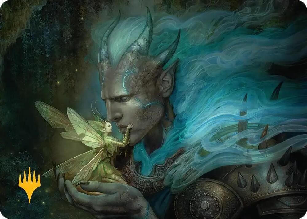 Run Away Together Art Card (Gold-Stamped Planeswalker Symbol) 9 card from Art Series: Lorwyn Eclipsed
