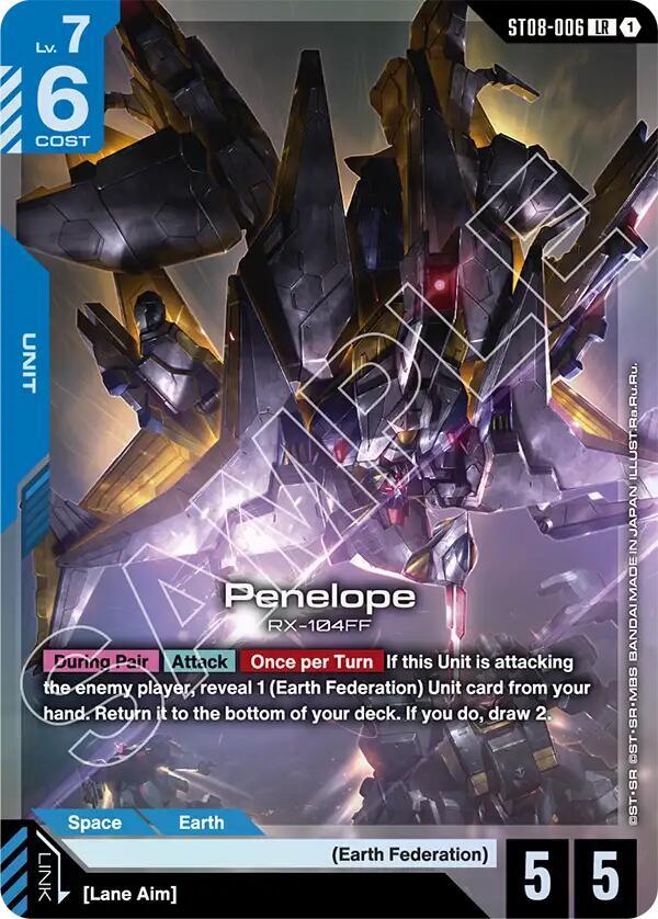 Penelope (LR) ST08-006 card from Starter Deck 08: Flash of Radiance