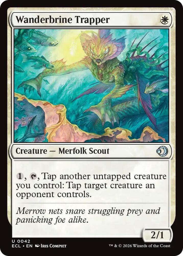 Wanderbrine Trapper 42 card from Lorwyn Eclipsed