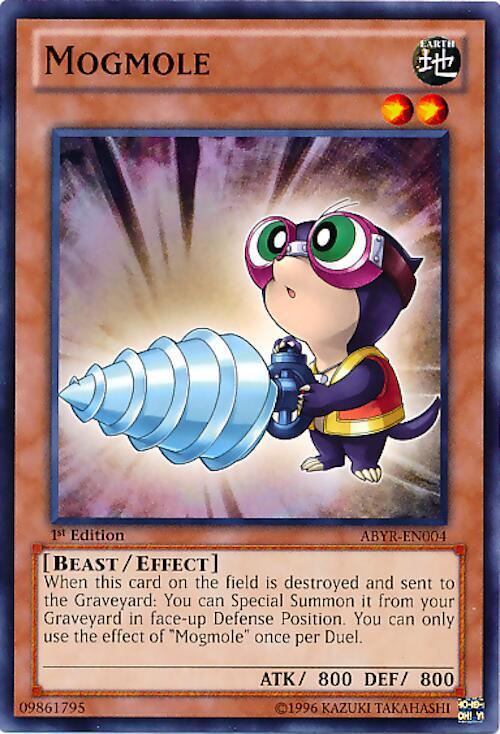 Mogmole ABYR-EN004 card from Abyss Rising