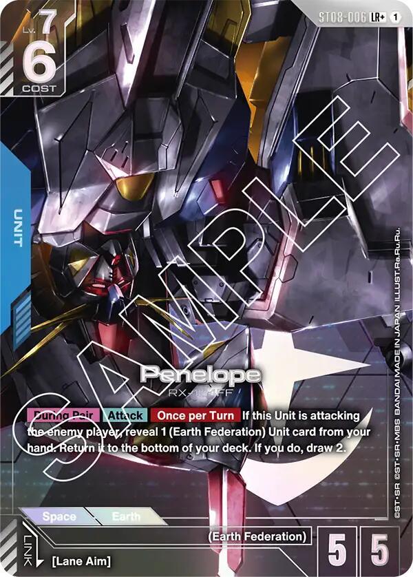 Penelope (LR+) ST08-006 card from Starter Deck 08: Flash of Radiance