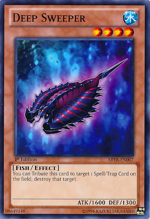 Deep Sweeper ABYR-EN007 card from Abyss Rising