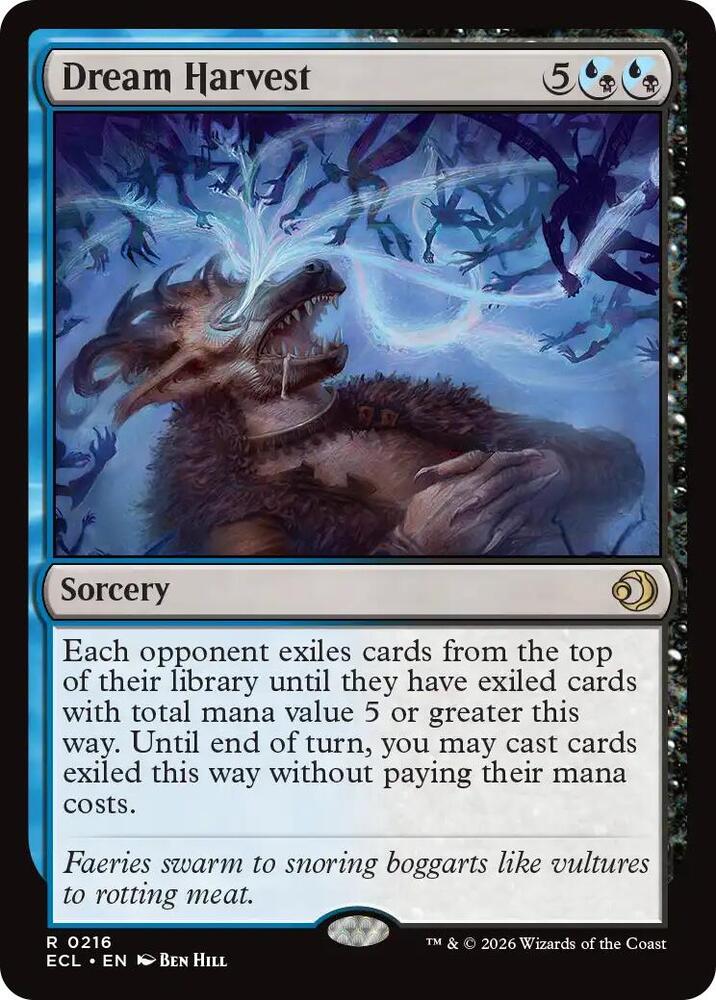 Dream Harvest 216 card from Lorwyn Eclipsed