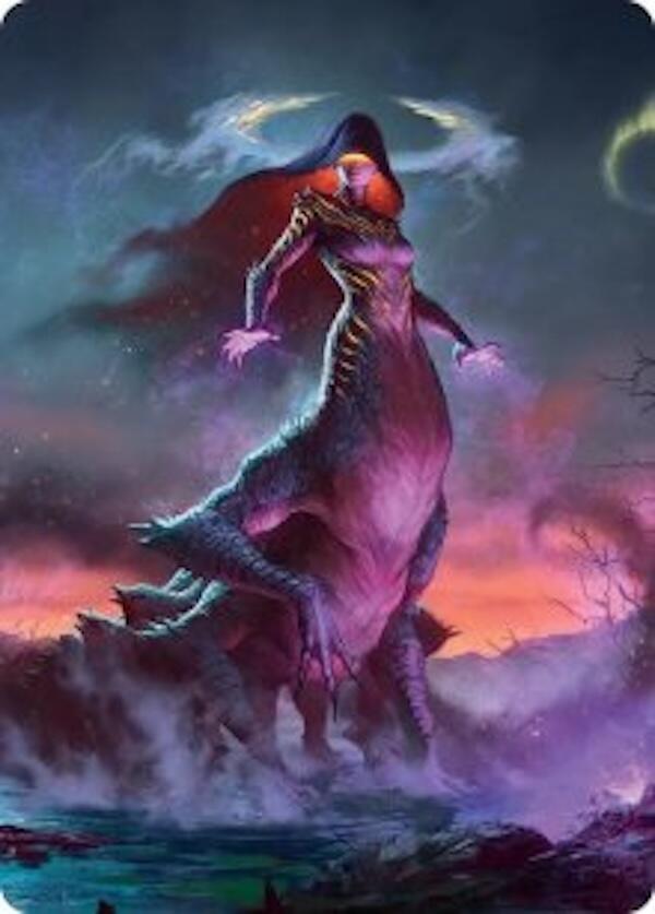 Moonshadow Art Card 15 card from Art Series: Lorwyn Eclipsed