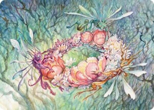 Grave Venerations Art Card 46 card from Art Series: Lorwyn Eclipsed