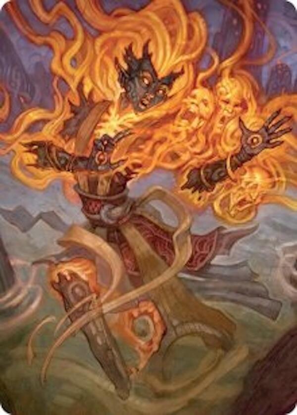 Ashling, Rekindled Art Card (33/54) card from Art Series: Lorwyn Eclipsed