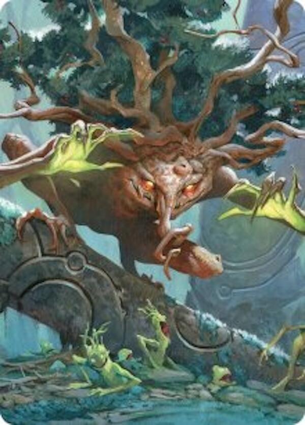 Ferrafor, Young Yew Art Card 47 card from Art Series: Lorwyn Eclipsed