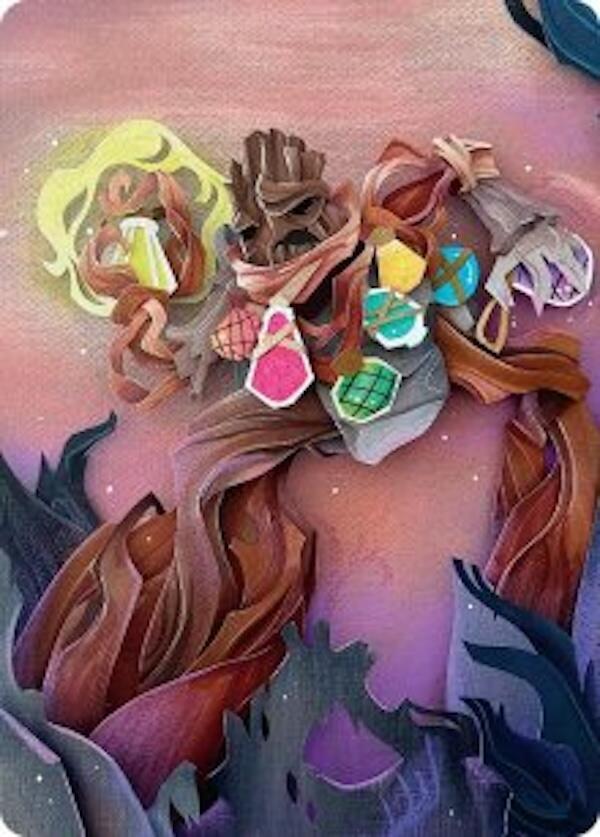 Painter's Servant Art Card 53 card from Art Series: Lorwyn Eclipsed