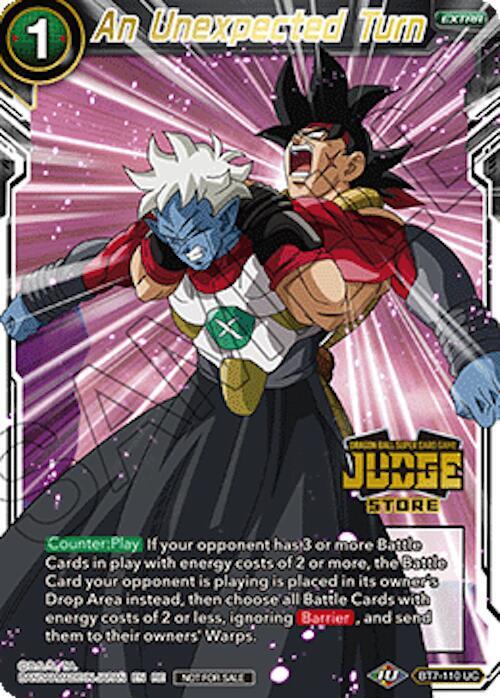 An Unexpected Turn (Judge Pack Vol.18) (Store) BT7-110 card from Judge Promotion Cards