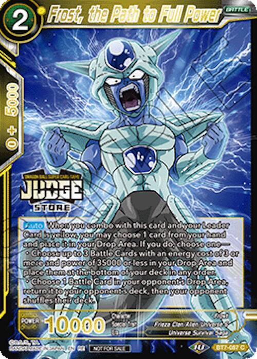 Frost, the Path to Full Power (Judge Pack Vol.18) (Store) BT7-087 card from Judge Promotion Cards