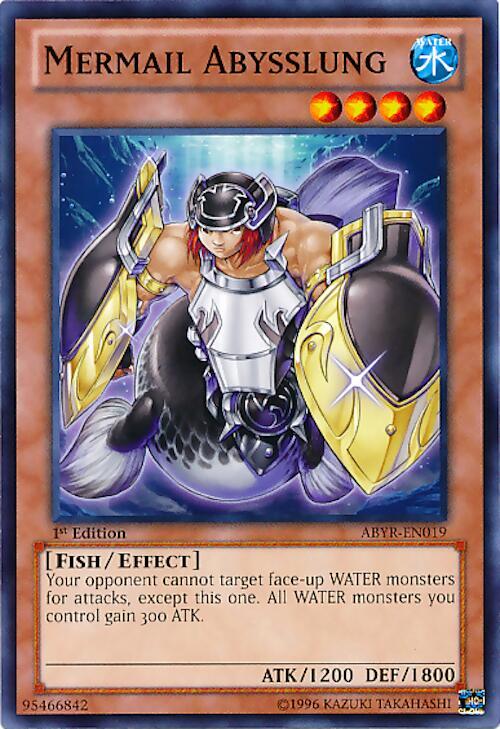 Mermail Abysslung ABYR-EN019 card from Abyss Rising