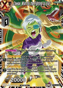 Cheelai, Wish for the Fighting to End (Ultra-Bout Series Tournament Pack Vol.1) BT25-144 card from Tournament Promotion Cards