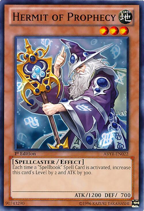 Hermit of Prophecy ABYR-EN022 card from Abyss Rising