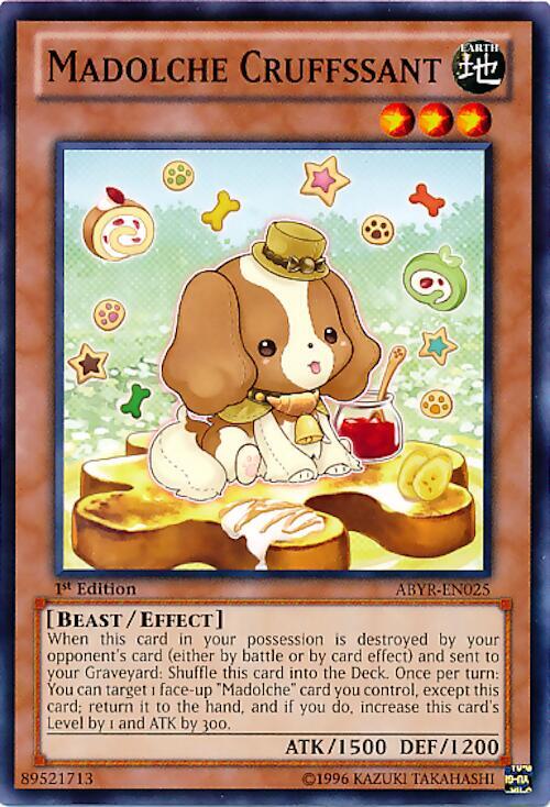 Madolche Cruffssant ABYR-EN025 card from Abyss Rising