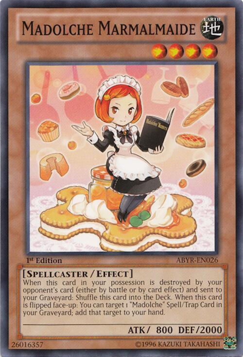 Madolche Marmalmaide ABYR-EN026 card from Abyss Rising
