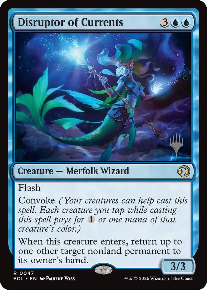 Disruptor of Currents 47 card from Promo Pack: Lorwyn Eclipsed