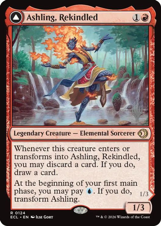 Ashling, Rekindled - (DOESN'T EXIST) 124 card from Promo Pack: Lorwyn Eclipsed