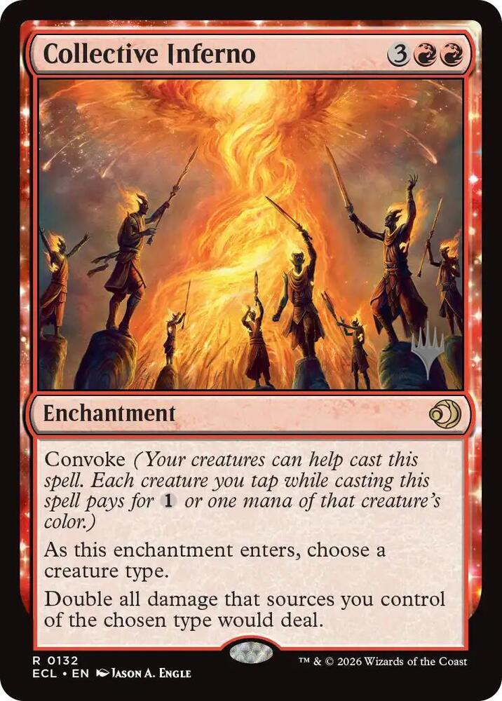 Collective Inferno 132 card from Promo Pack: Lorwyn Eclipsed