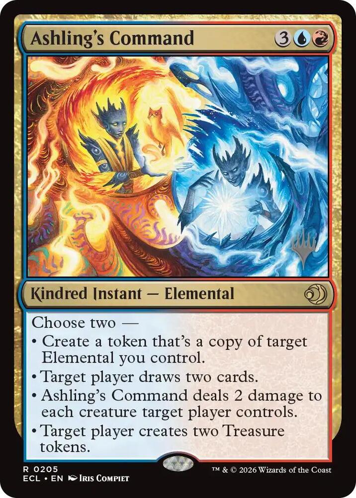 Ashling's Command 205 card from Promo Pack: Lorwyn Eclipsed