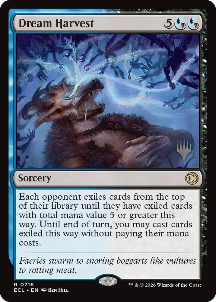 Dream Harvest 216 card from Promo Pack: Lorwyn Eclipsed