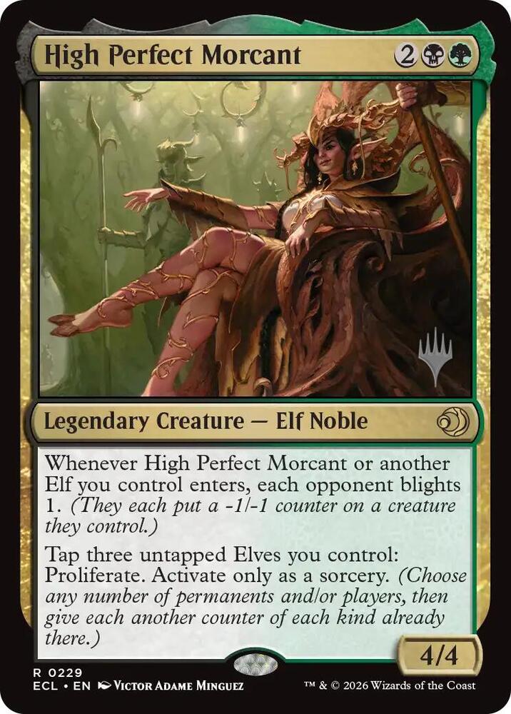 High Perfect Morcant 229 card from Promo Pack: Lorwyn Eclipsed