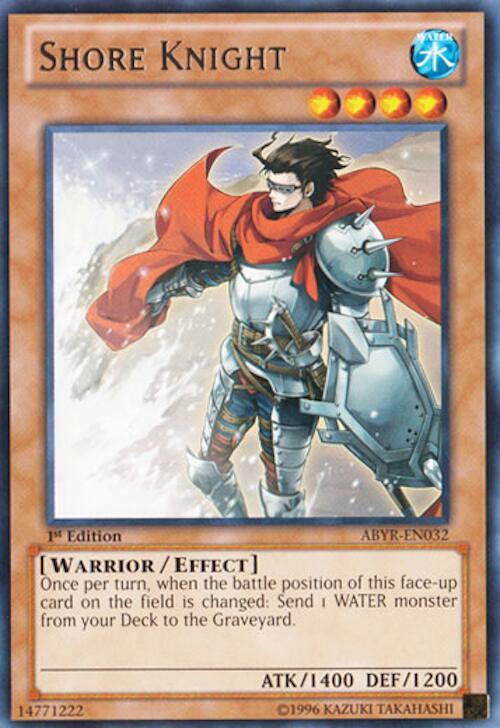 Shore Knight ABYR-EN032 card from Abyss Rising