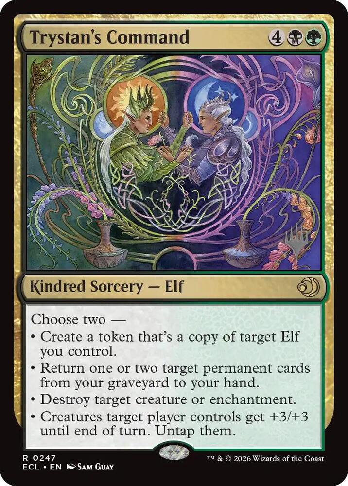 Trystan's Command 247 card from Promo Pack: Lorwyn Eclipsed