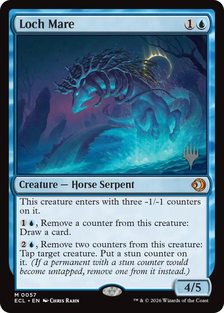 Loch Mare 57 card from Promo Pack: Lorwyn Eclipsed