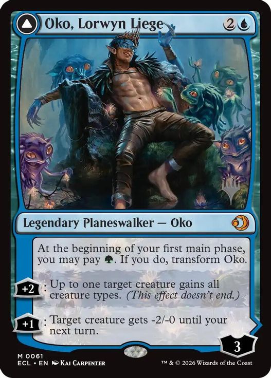 Oko, Lorwyn Liege - (Doesn't Exist) 61 card from Promo Pack: Lorwyn Eclipsed