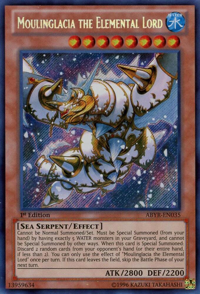 Moulinglacia the Elemental Lord ABYR-EN035 card from Abyss Rising