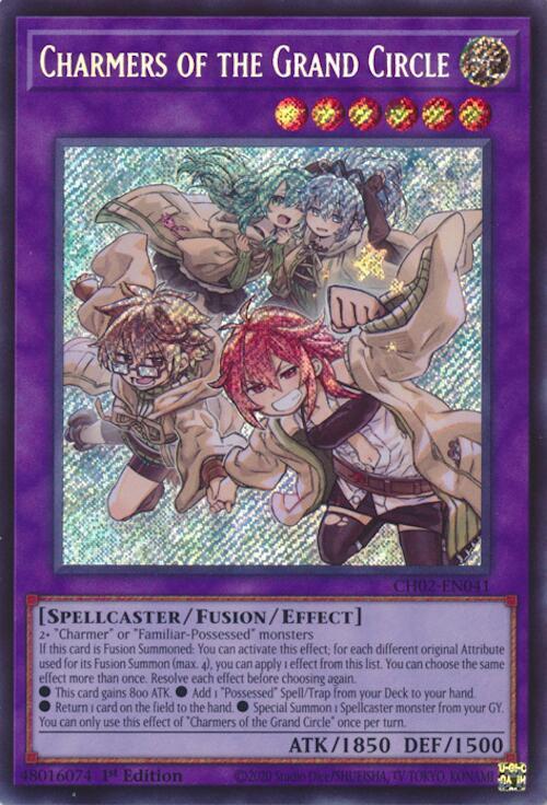 Charmers of the Grand Circle CH02-EN041 card from THE CHRONICLES DECK: Spirit Charmers (All-Foil Edition)