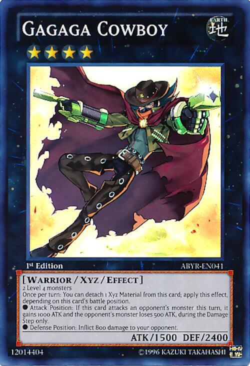 Gagaga Cowboy ABYR-EN041 card from Abyss Rising