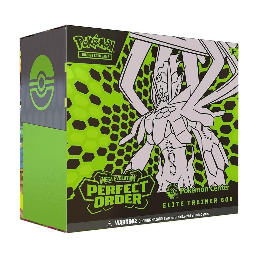 Perfect Order Pokemon Center Elite Trainer Box card from ME03: Perfect Order