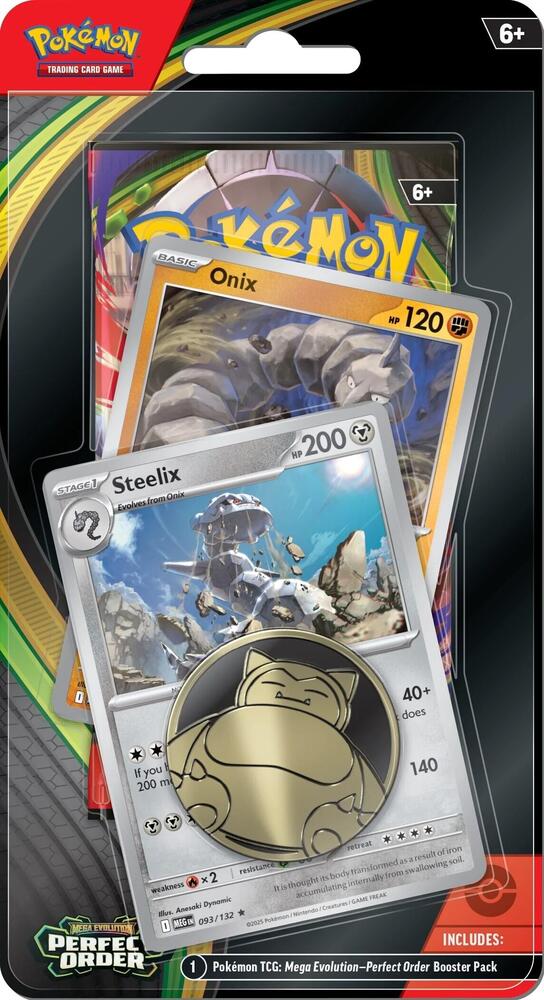 Perfect Order Premium Checklane Blister [Steelix Line] card from ME03: Perfect Order
