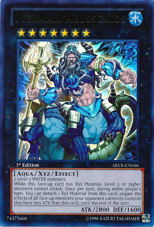 Mermail Abyssgaios ABYR-EN046 card from Abyss Rising